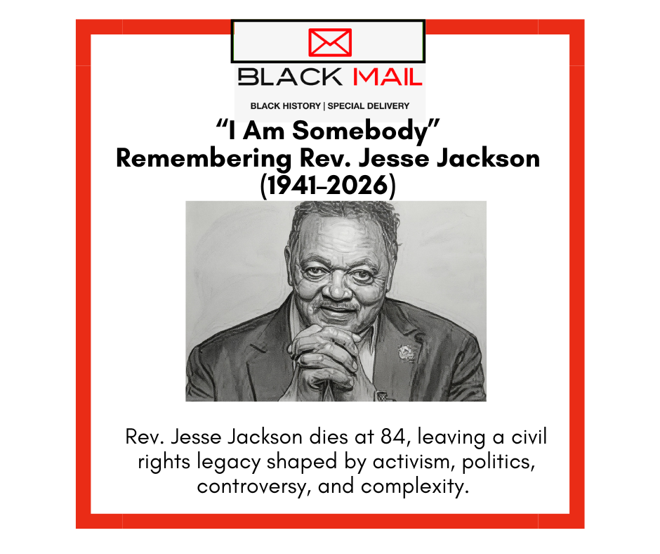 Picture of Rev. Jesse Jackson acknowledging his death on 2/17.26
