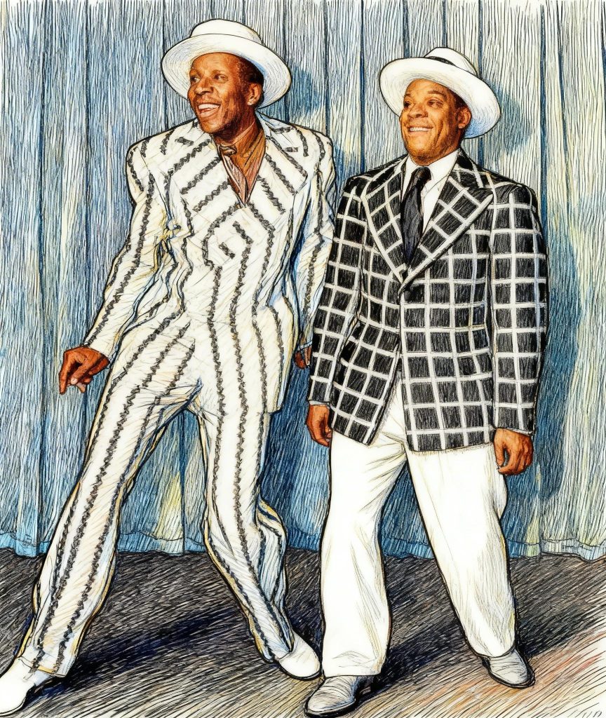 Picture of Ford Buck Washington and John W. Bubbles